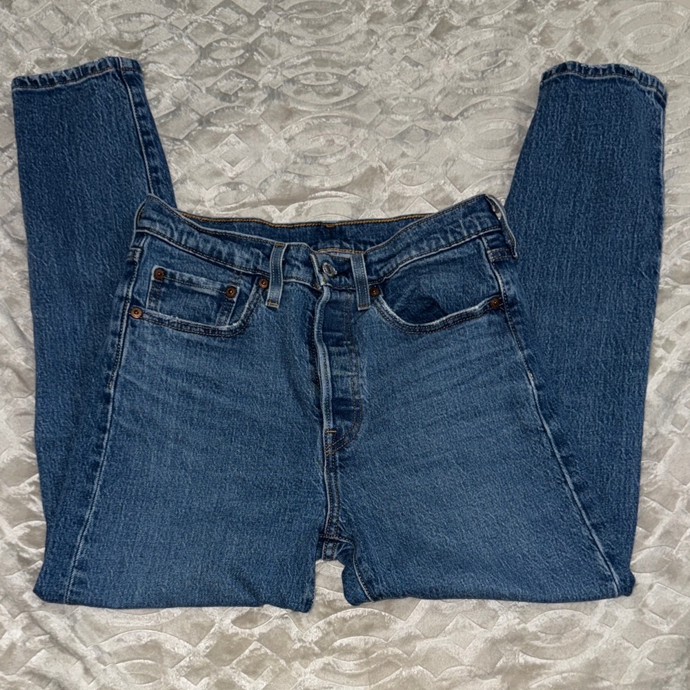 Levi's 501 Blue Denim Jeans
